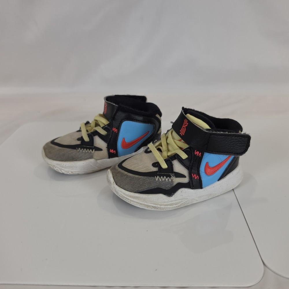 Nike Kyrie Infinity SE TD Baltic Blue Crimson Toddler 5C DJ1171-112 Basketball